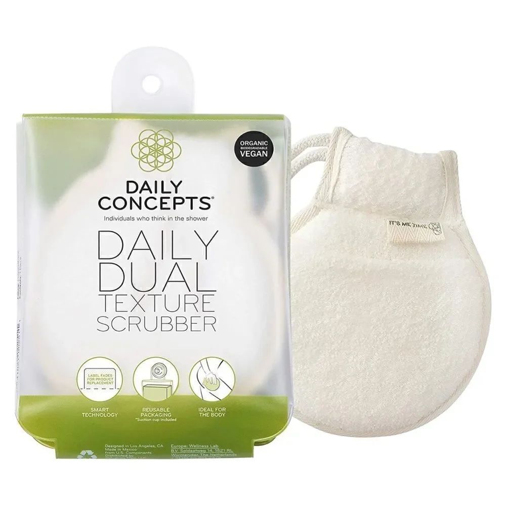 Daily Concepts - Daily Dual Texture Scrubber - New in Package